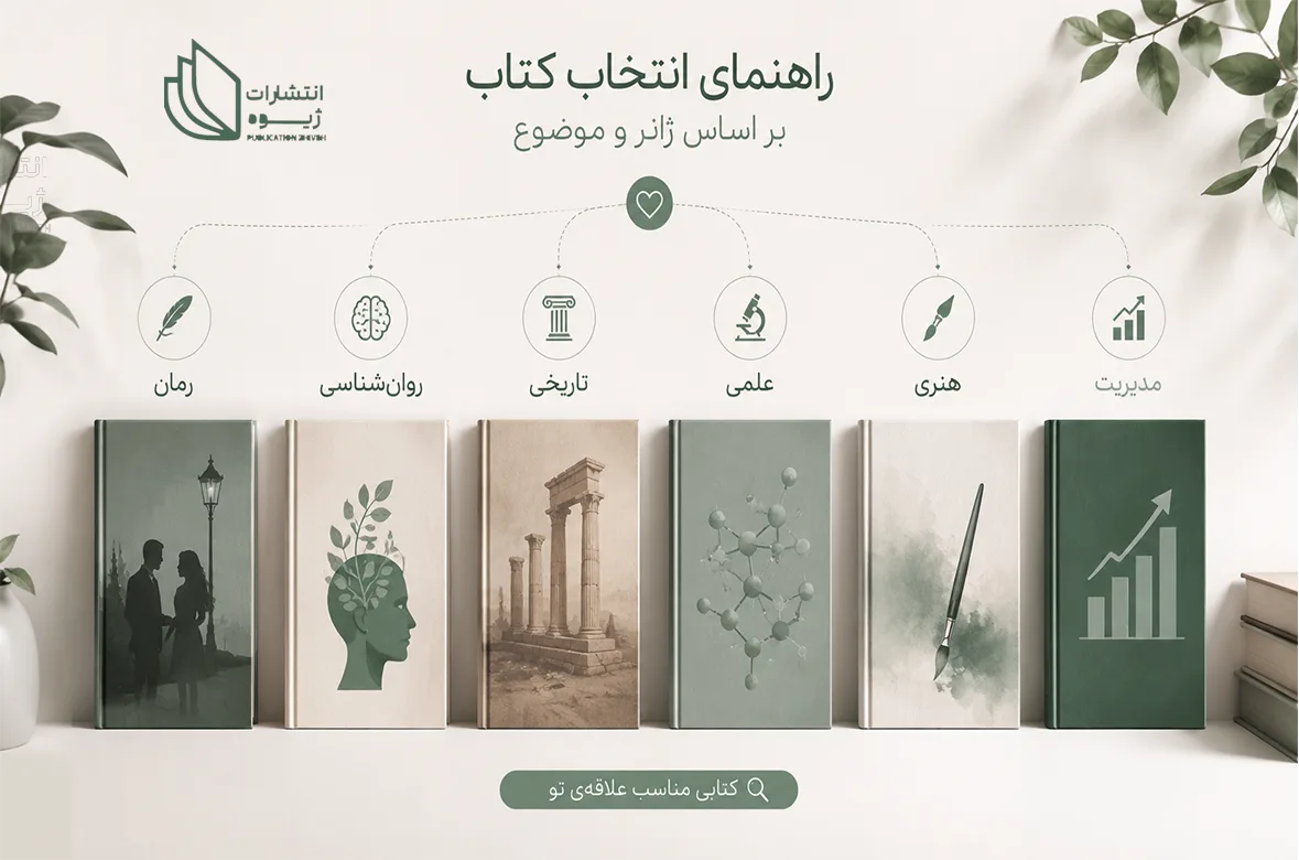 راهنمای انتخاب کتاب بر اساس ژانر و موضوع